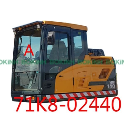 71K8-02440 HYUNDAI Kính phía trước Vị trí Cửa sổ Cabin Máy xúc Cường lực