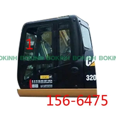 Kính cabin 320D2 CATERPILLAR 156-6475 Vị trí nghiêng bên trái SỐ 1