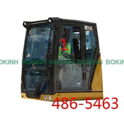 486-5463 Kính cabin CATERPILLAR Vị trí nghiêng bên trái Kính cường lực SỐ 1