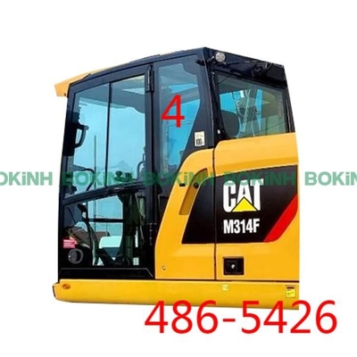 486-5426 CATERPILLAR Cab Glass Cửa trái Vị trí phía sau Kính cường lực SỐ 4